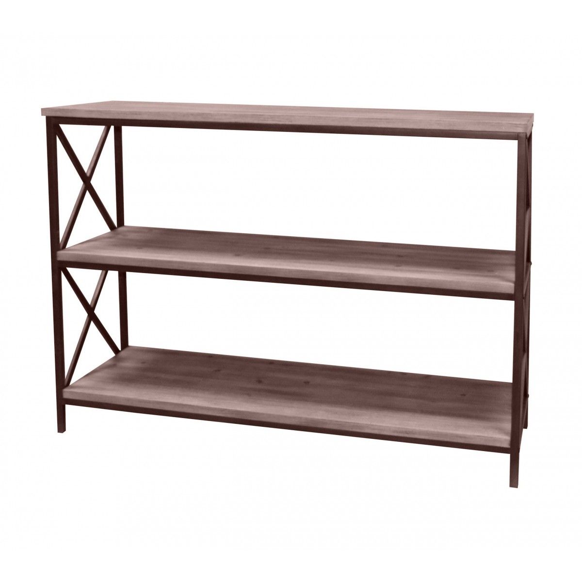 console design industriel effet bois massif country