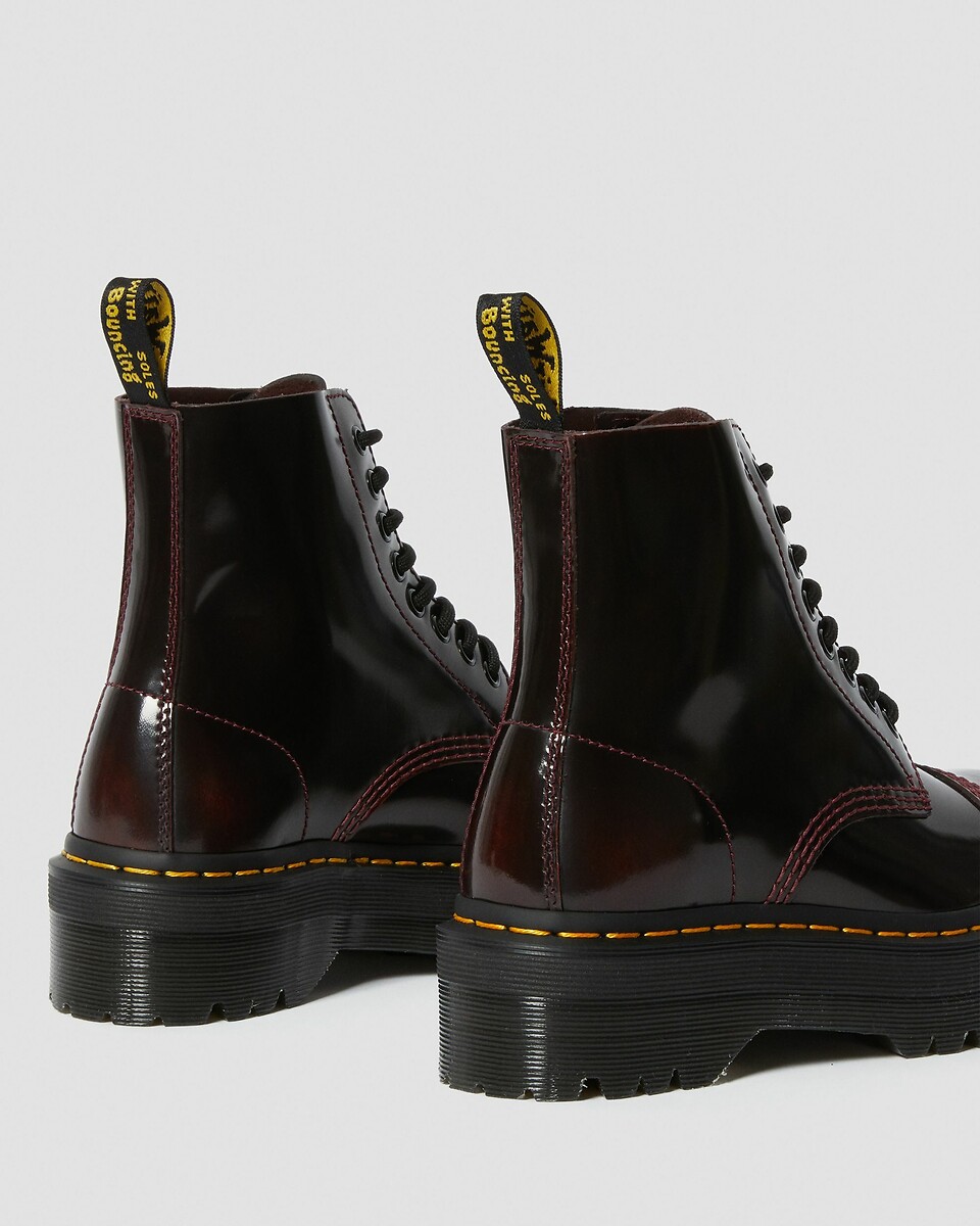 Dr. Martens Botas con plataforma Sinclair de piel Arcadia — foto 4