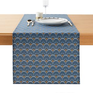 Mina Patterned Table Runner with Anti-Stain Treatment LA REDOUTE INTERIEURS image