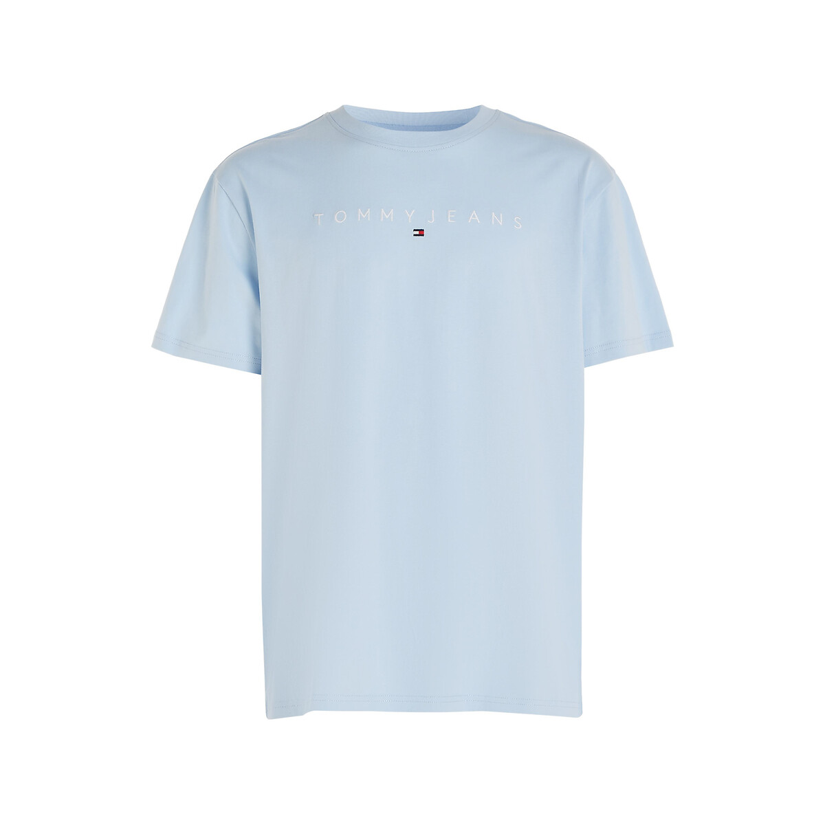 TOMMY JEANS Recht T-shirt met ronde hals linear logo