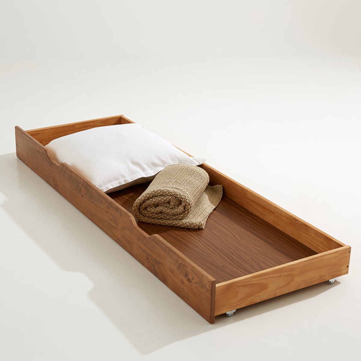 Product photograph of Lunja Under-bed Storage Drawer On Wheels from La Redoute UK