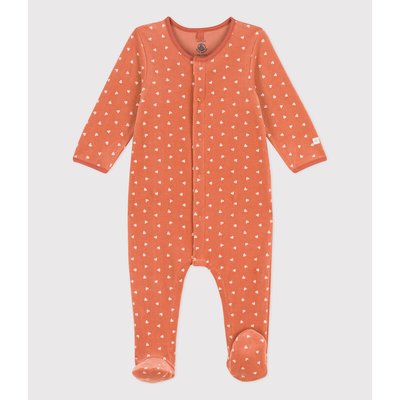 Baby's Velour Printed Sleepsuit PETIT BATEAU