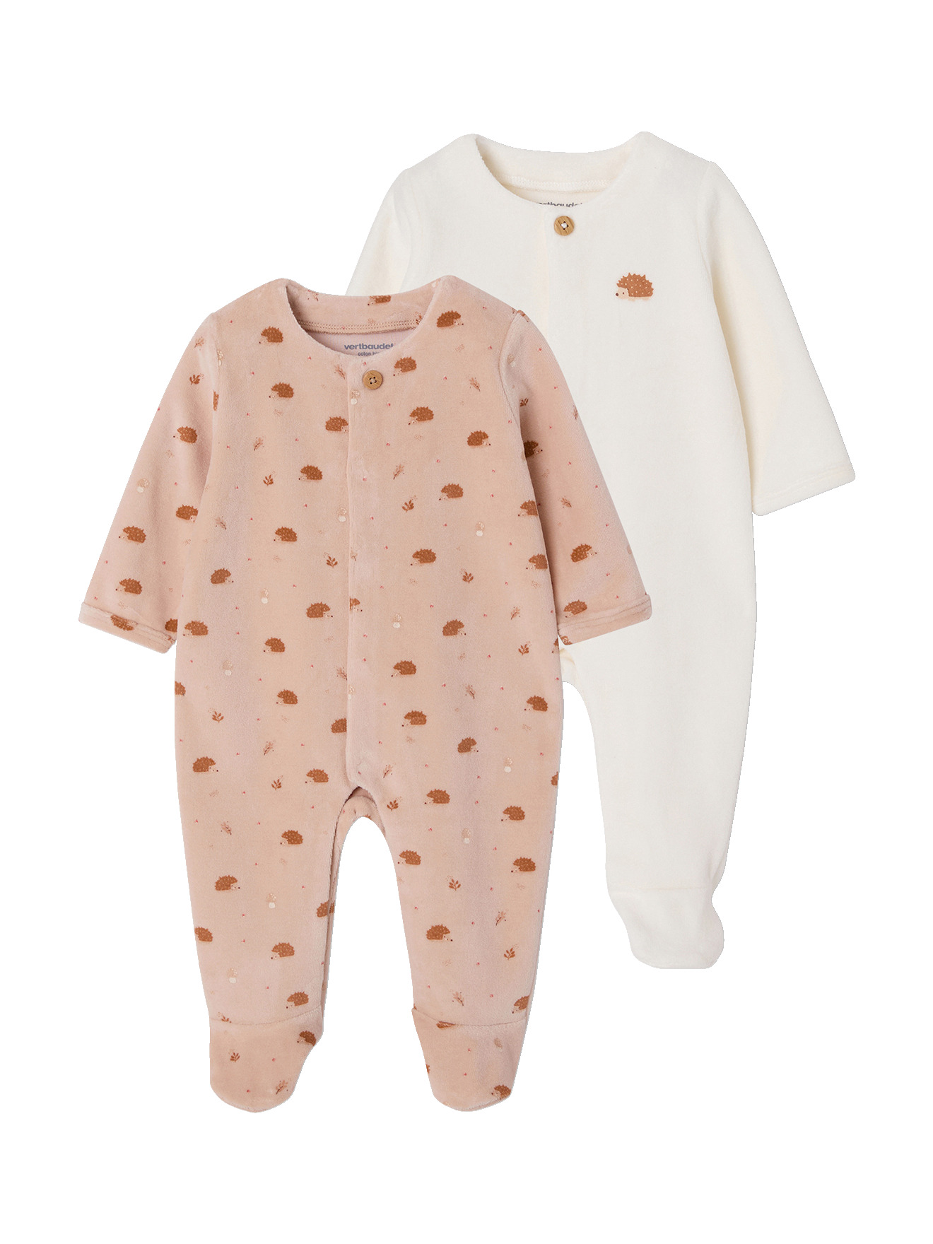 Lot de 2 dors-bien naissance hérisson, VERTBAUDET