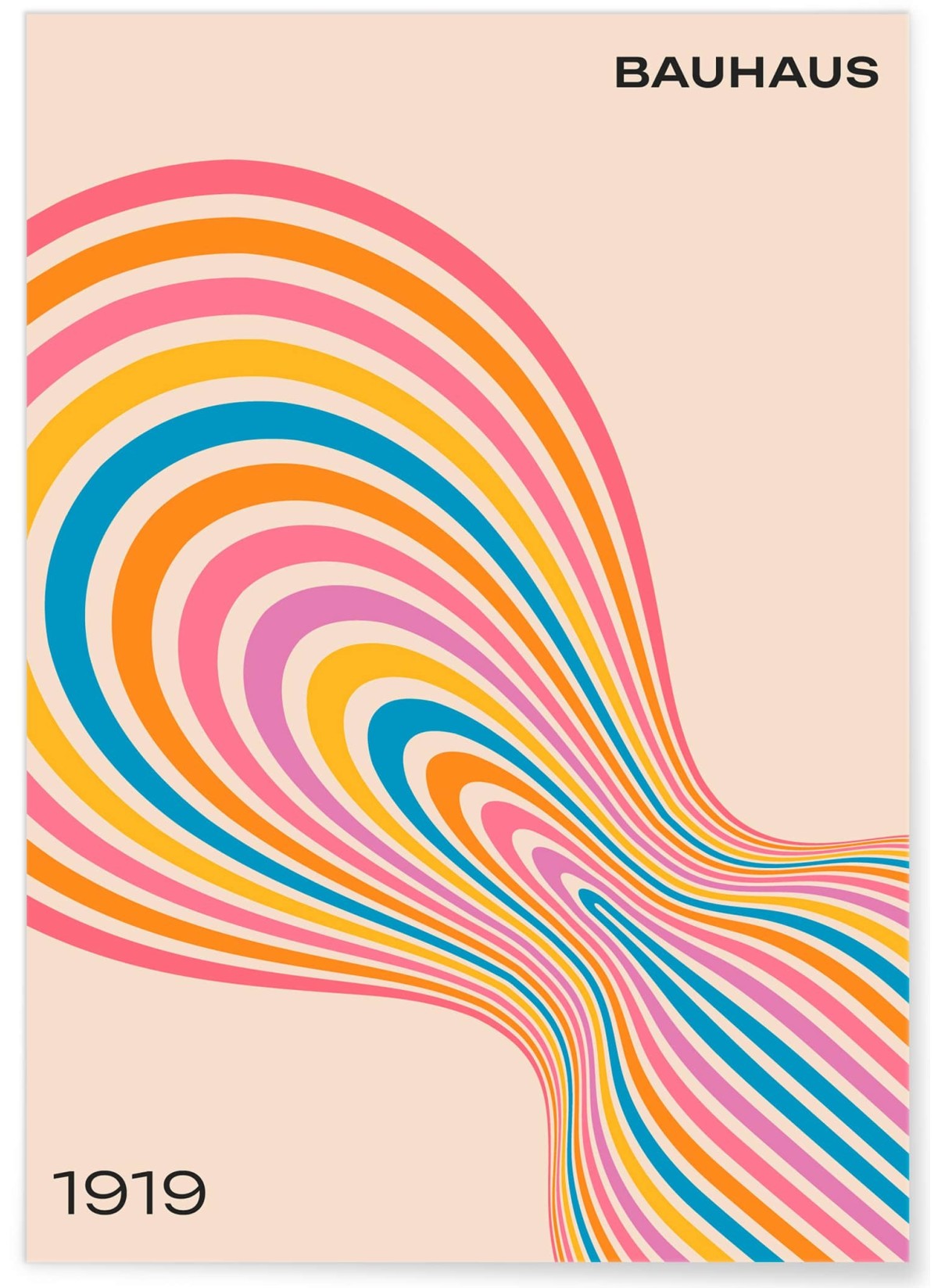 Affiche Bauhaus 10, L'AFFICHERIE