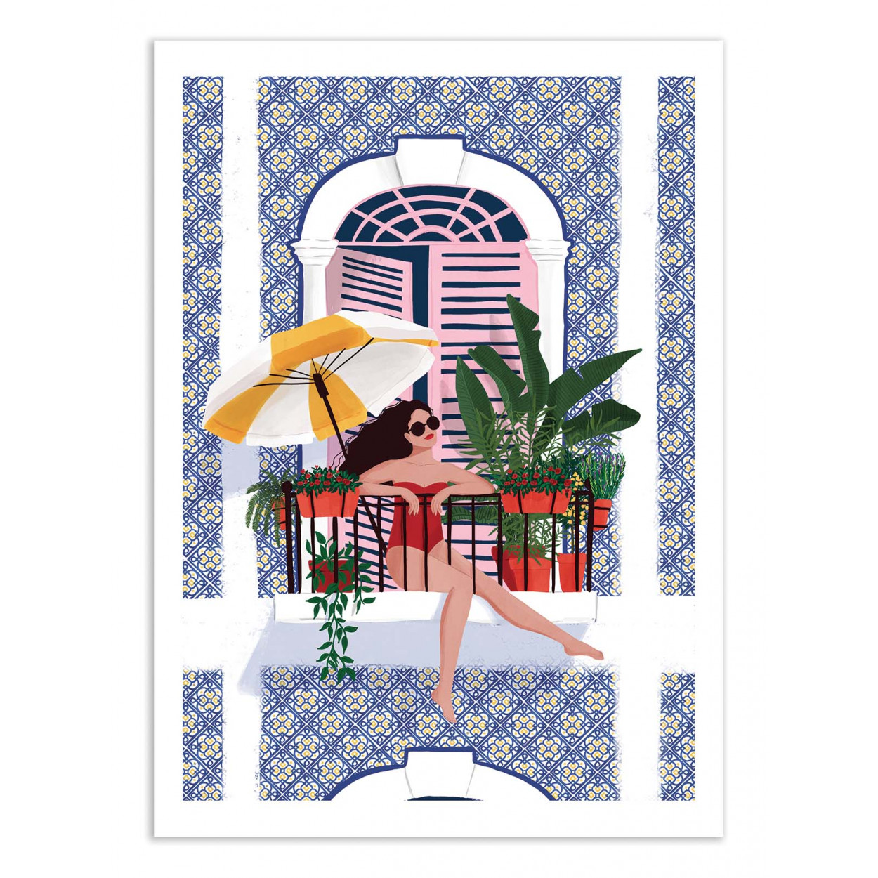 Affiche d'art - Catching the sun - Maja Tomljanic, WALL EDITIONS