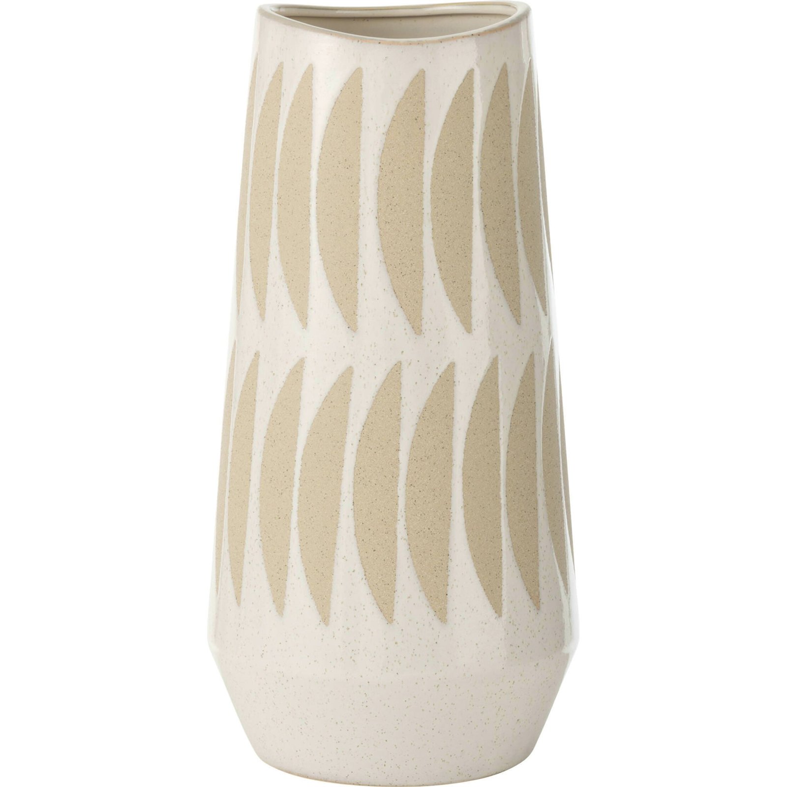 Vase en poterie artisanale, Forme arrondie, RECOLLECTION