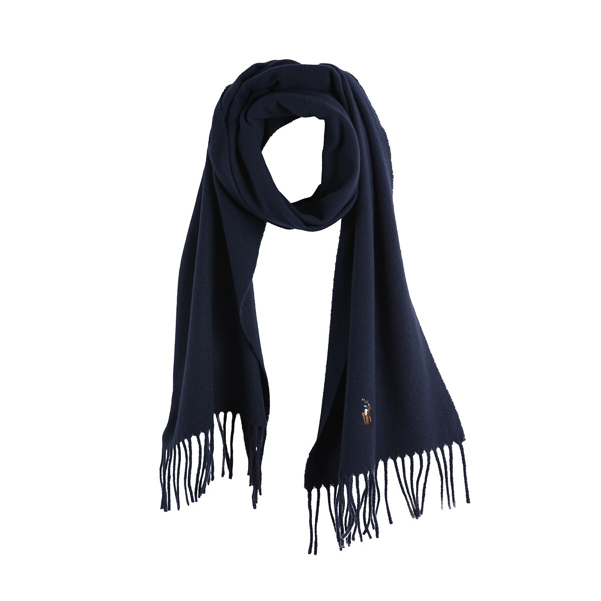 Image of Embroidered Logo Wool Scarf