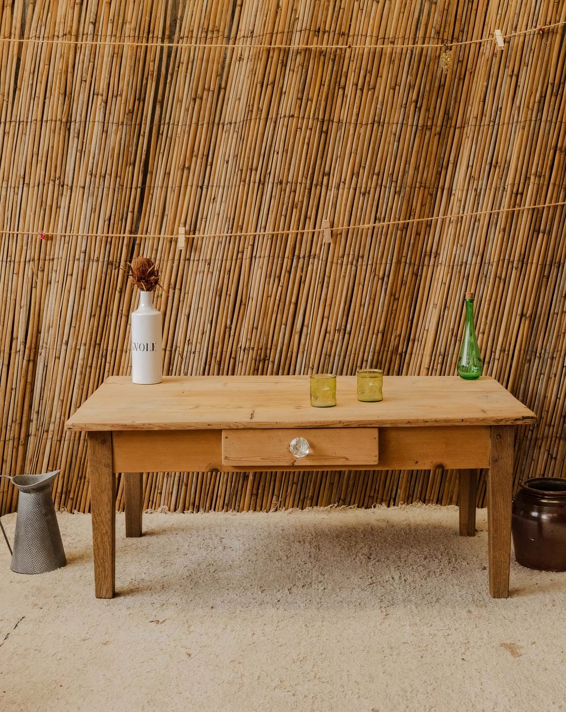 Table basse en bois Léonie N°1168 - Bon état, DEBONGOUT