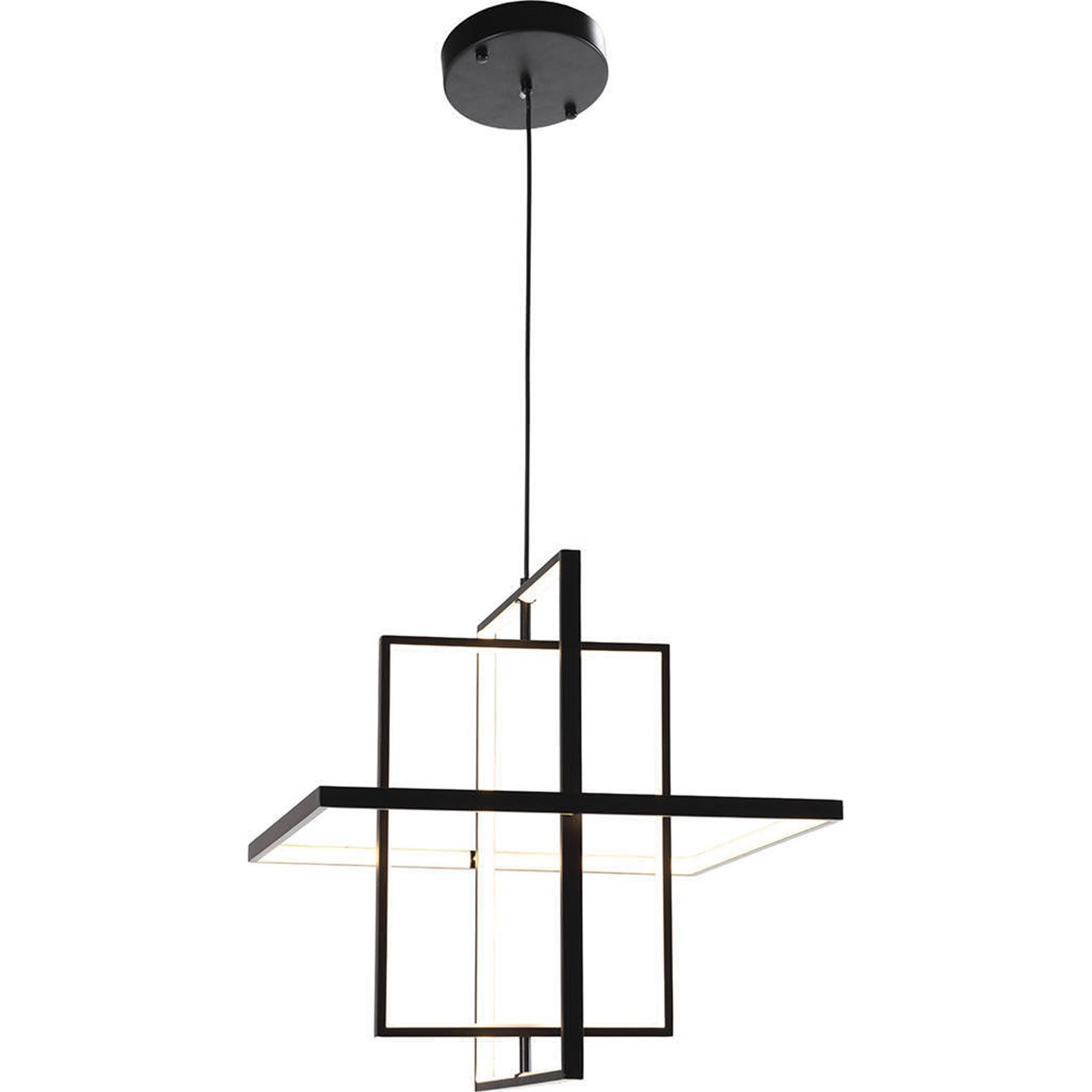 Suspension style architecte en fer, RECOLLECTION