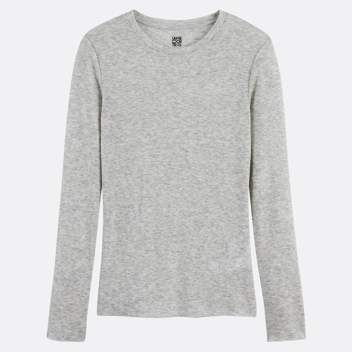 T-shirt col rond manches longues