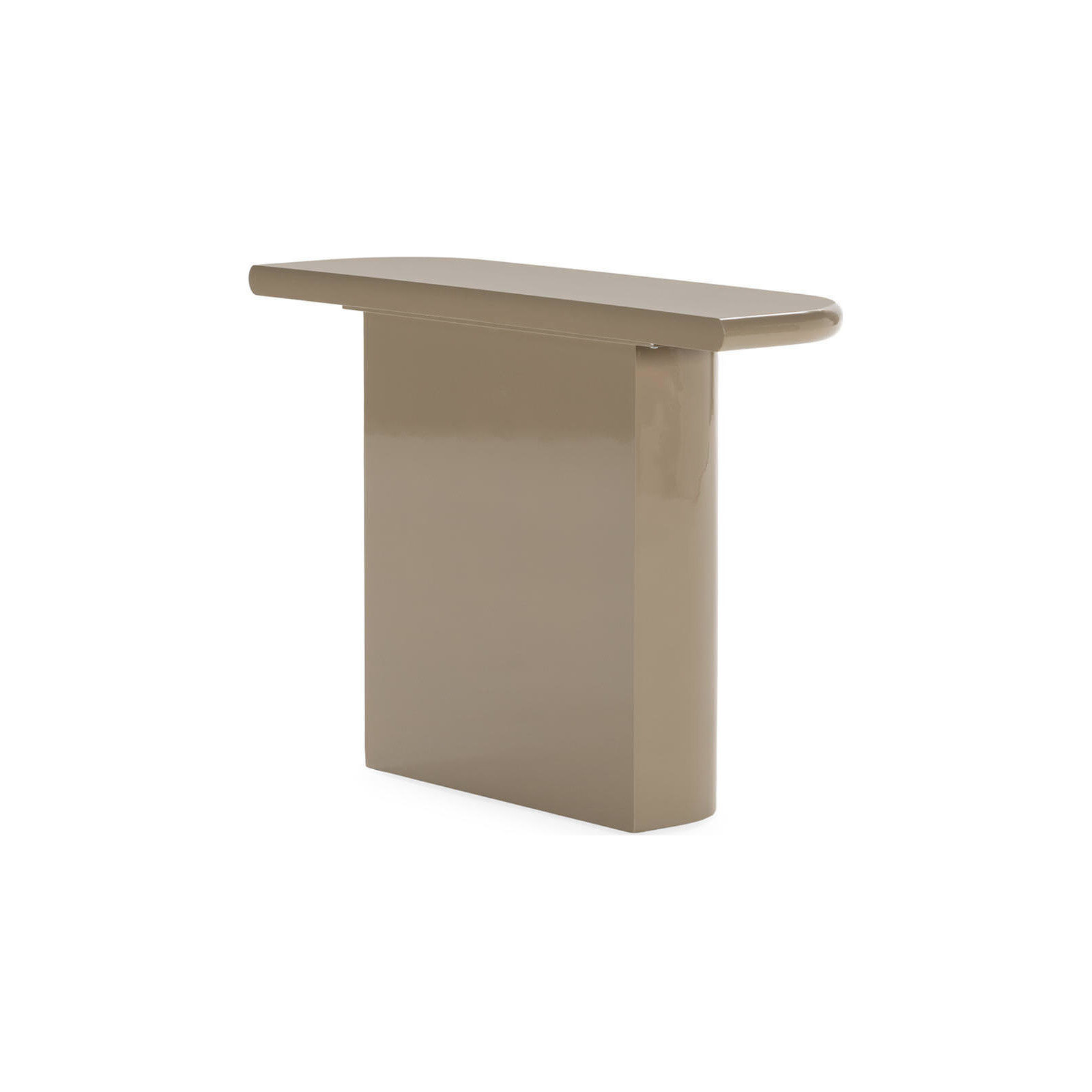 Console en bois aux lignes arrondies, RECOLLECTION
