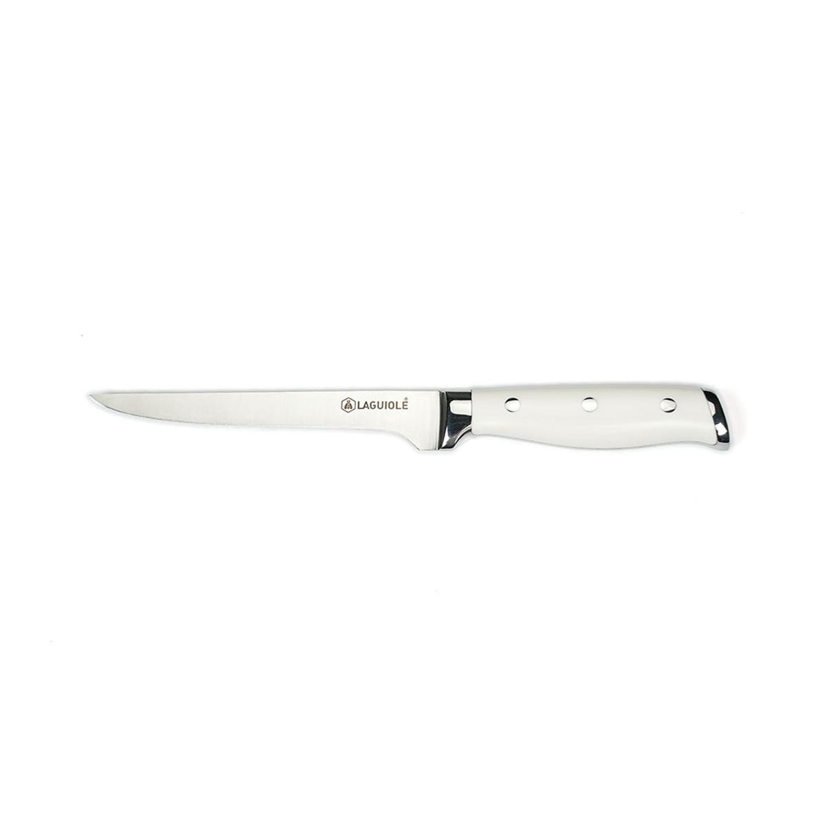 Couteau à désosser blanc 29cm - "Elégance", LAGUIOLE CUISSON