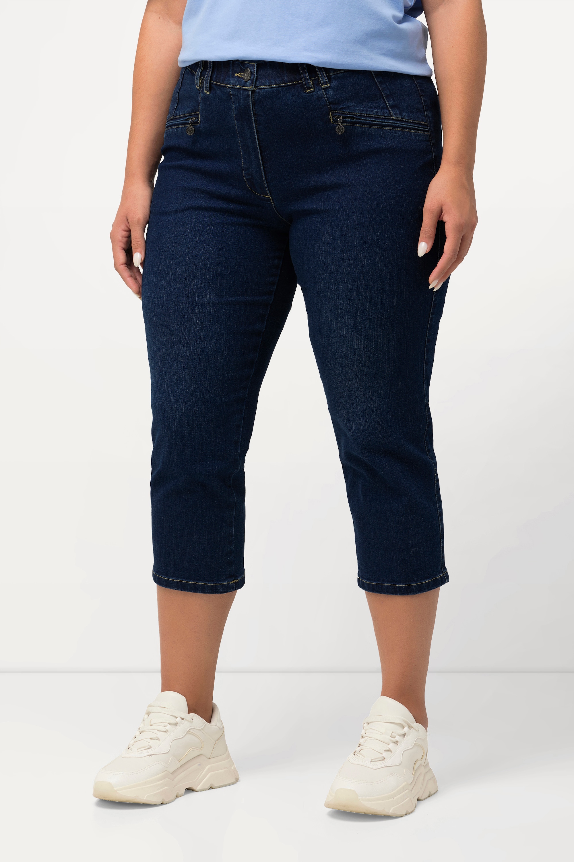 Jean Mony 7/8. Taille élastique., ULLA POPKEN