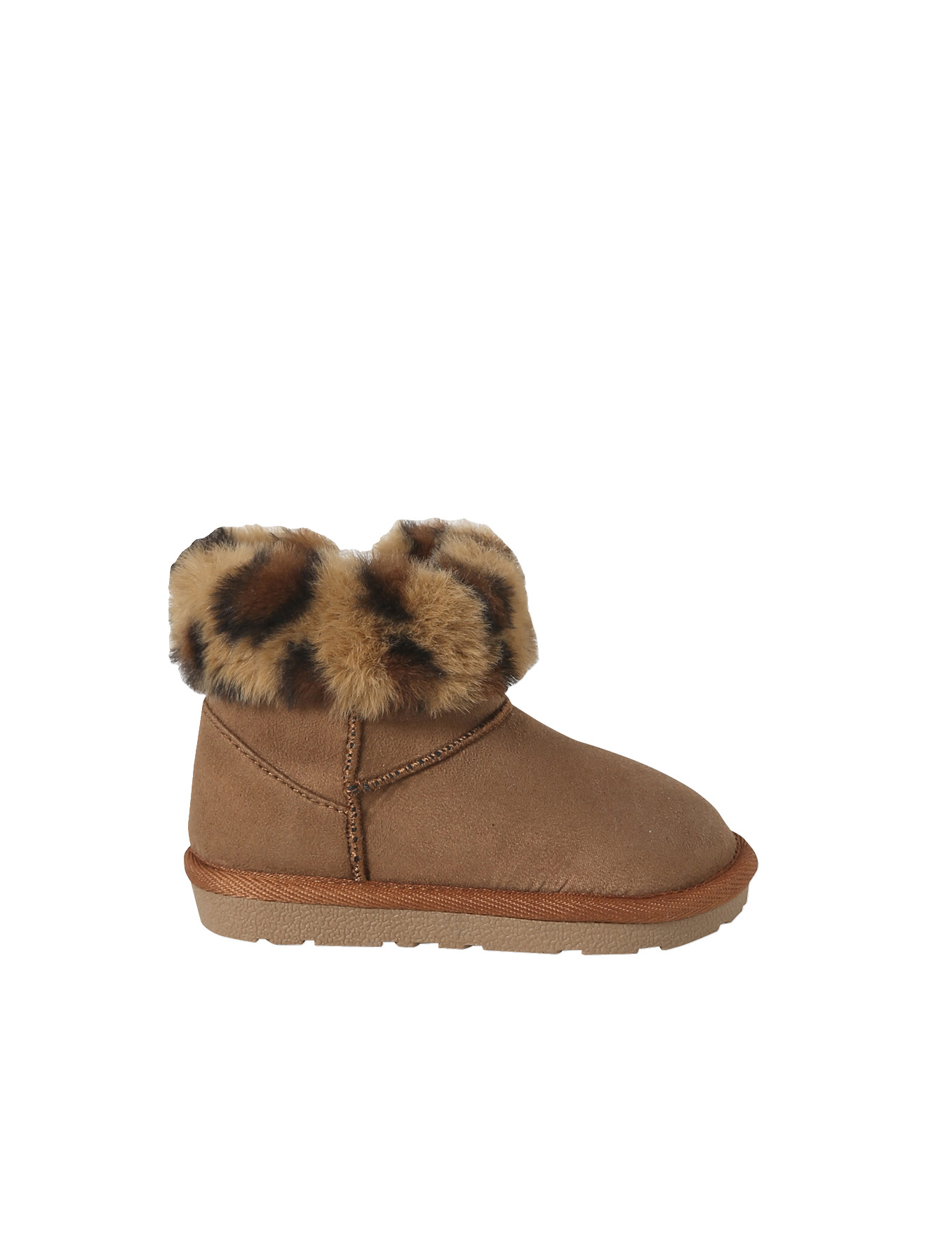 Boots déperlantes zippées fourrées bébé, VERTBAUDET