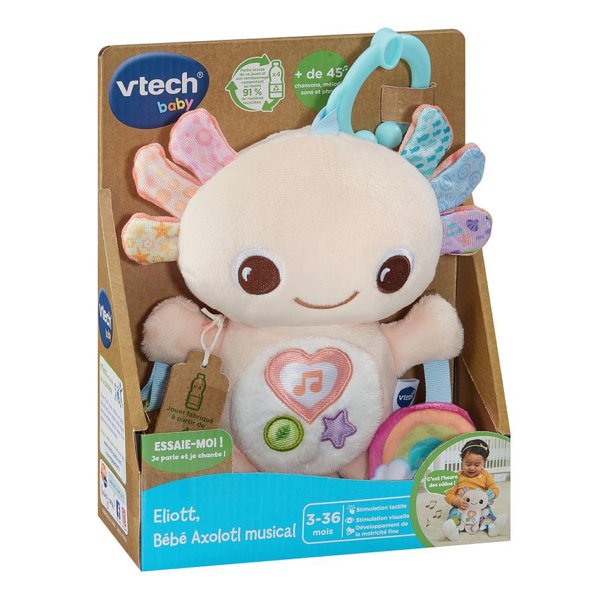 Eliott bebe axolotl musical, VTECH