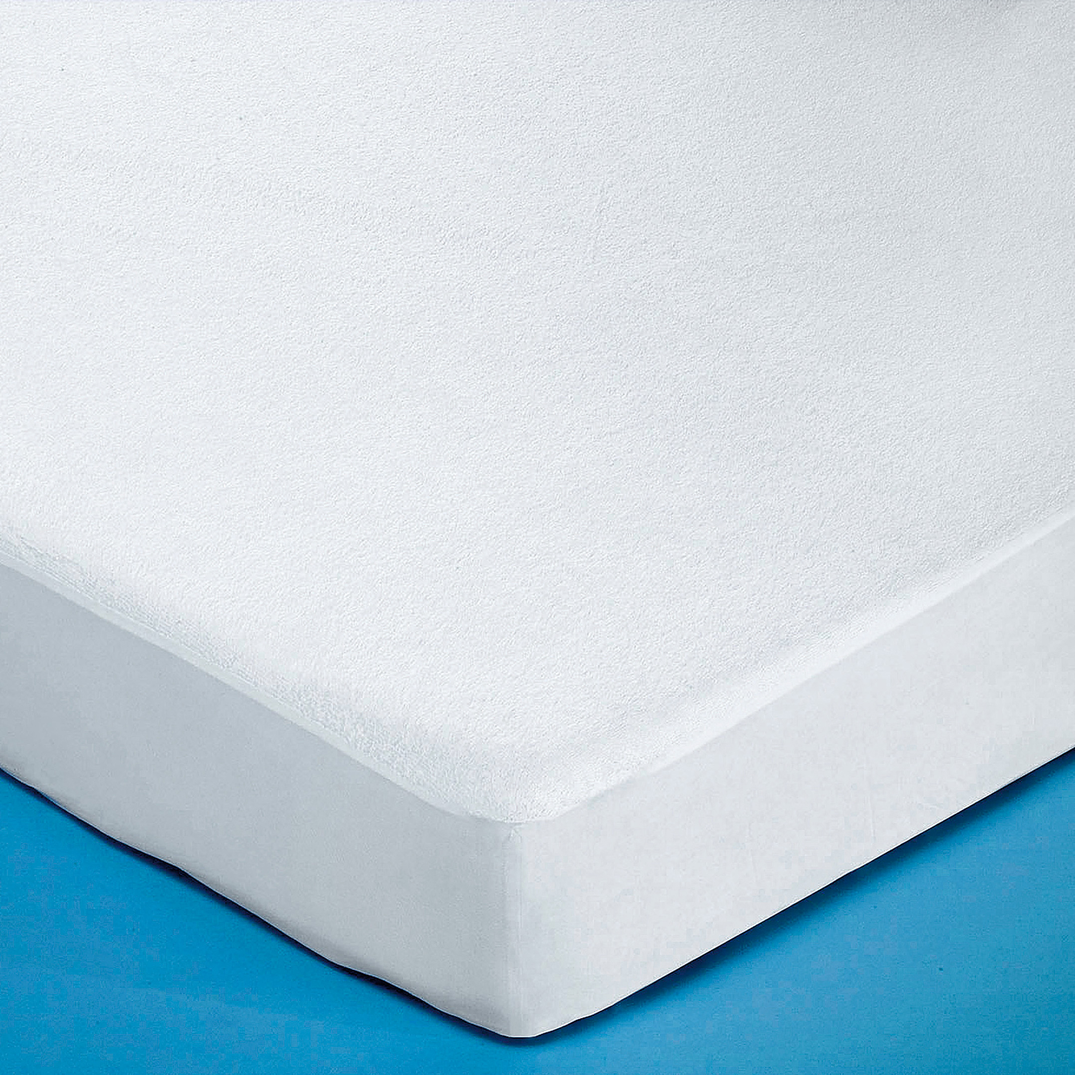 Mattress cover 100% cotton waterproof anti mites 140x190/200 cm fr new 