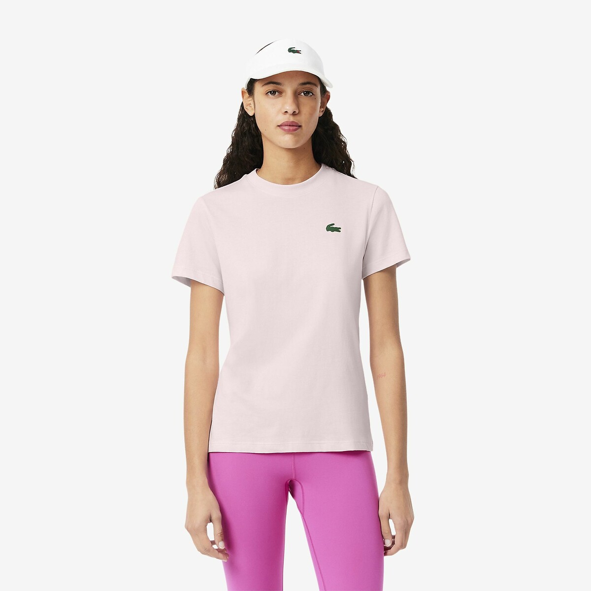 T-shirt girocollo maniche corte, LACOSTE