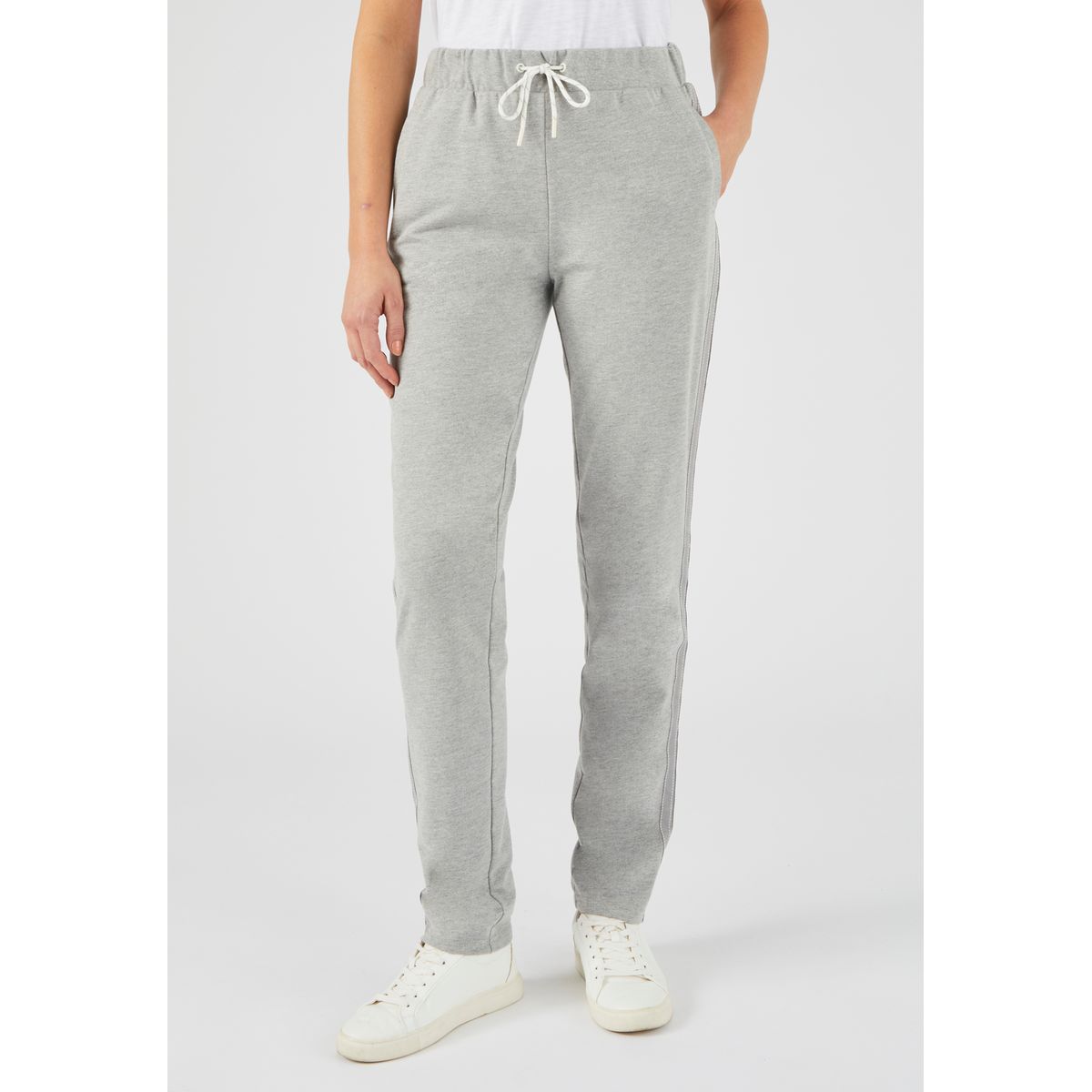 Jogging femme 2025 gris clair