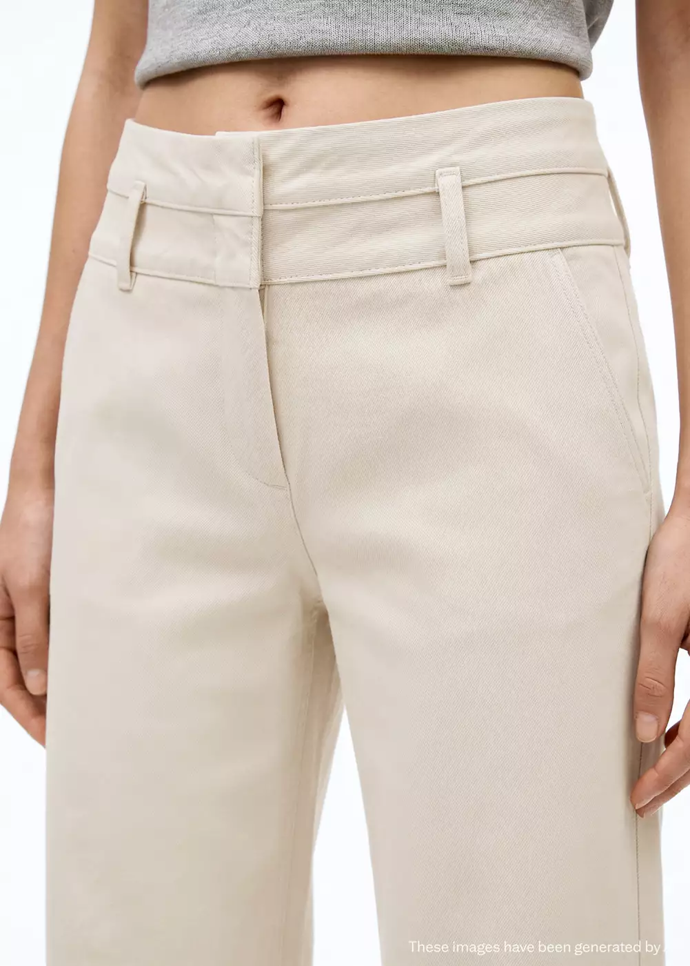 Jean droit double taille, MANGO TEEN