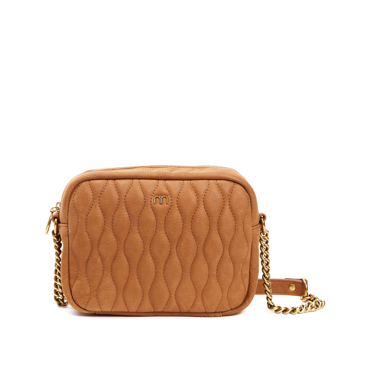Emma Camera Bag in Quilted Leather