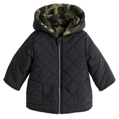 Reversible Warm Hooded Parka, 3 Months-3 Years LA REDOUTE COLLECTIONS