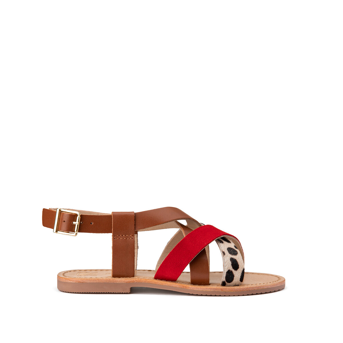 Sandales à brides cuir 26-39