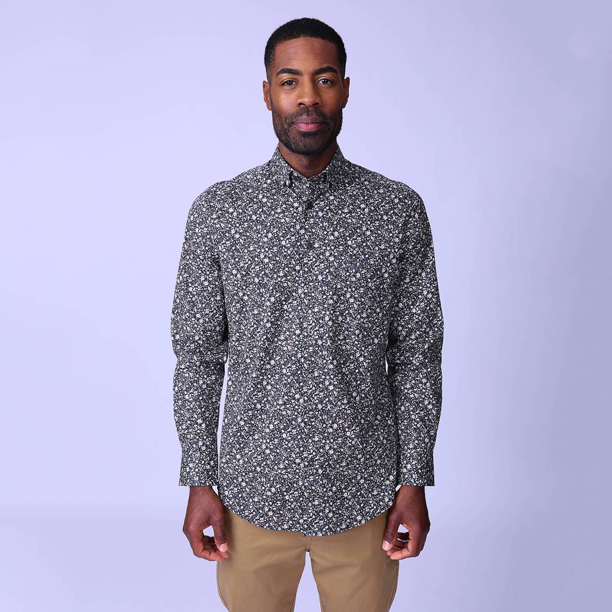 Chemise cintrée Hauker, MISE AU GREEN
