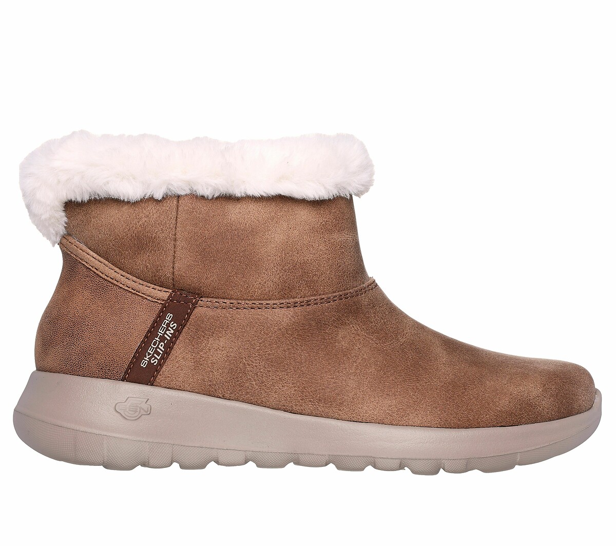 Slip-Ins: On-The-Go Joy - Cozy Dream Ankle Boots, SKECHERS