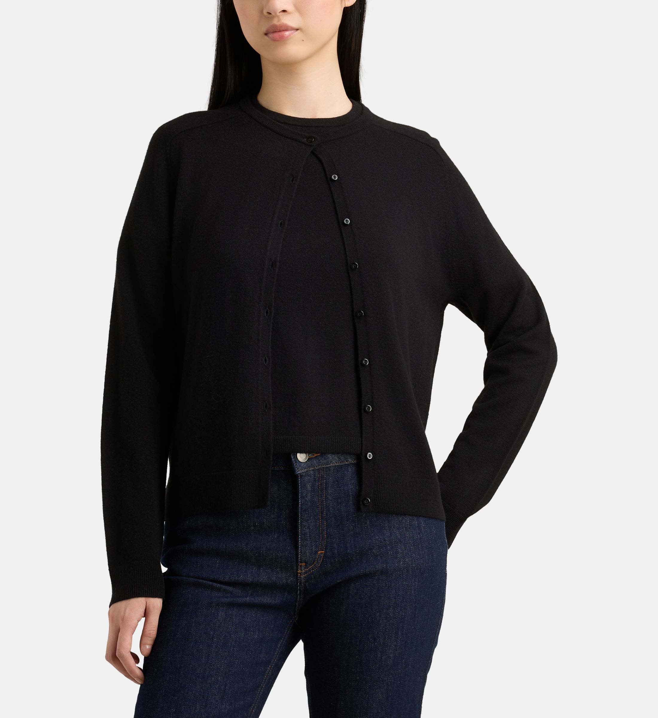 Cardigan elsa en fine laine, GALERIES LAFAYETTE