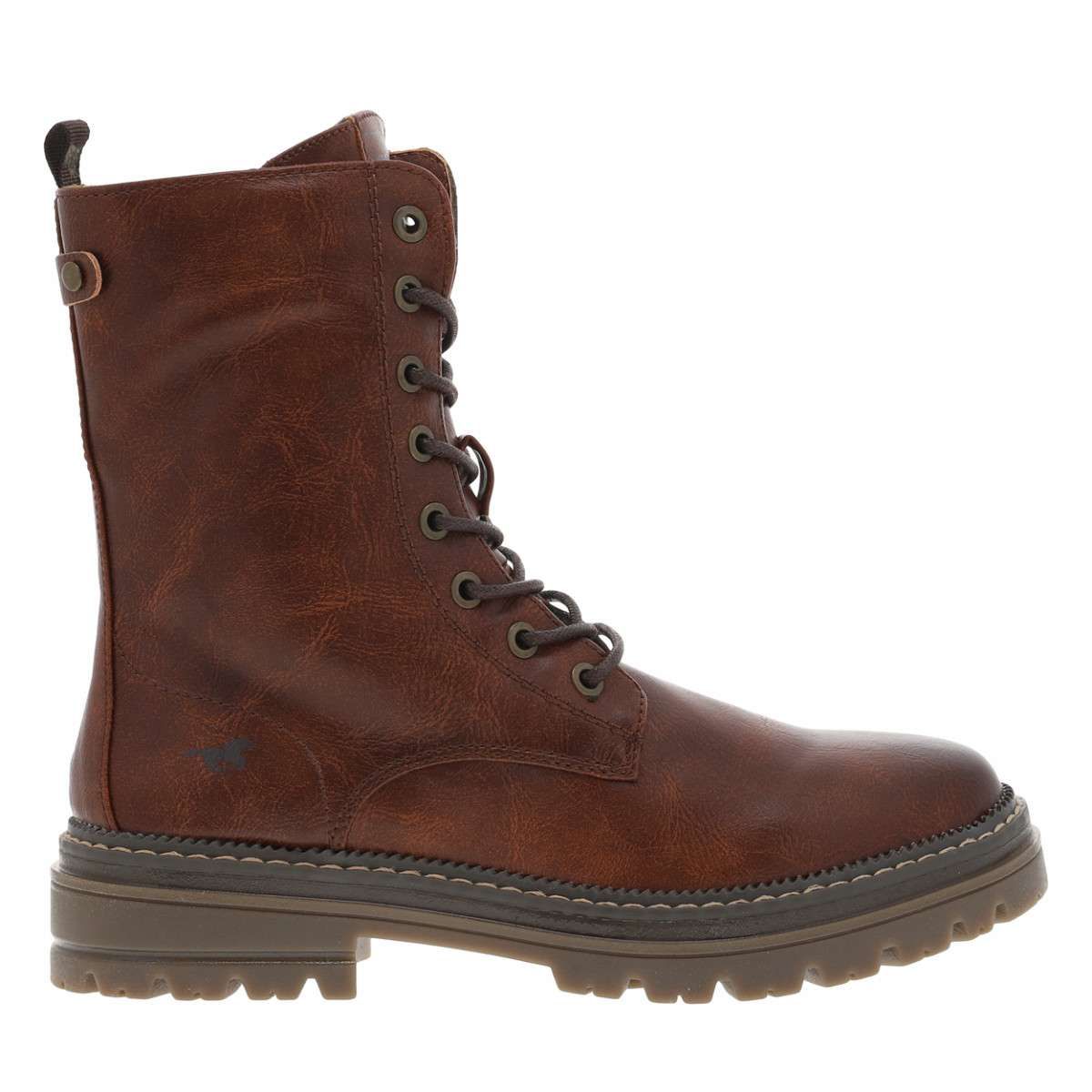 Boots mustang femme marron 2025