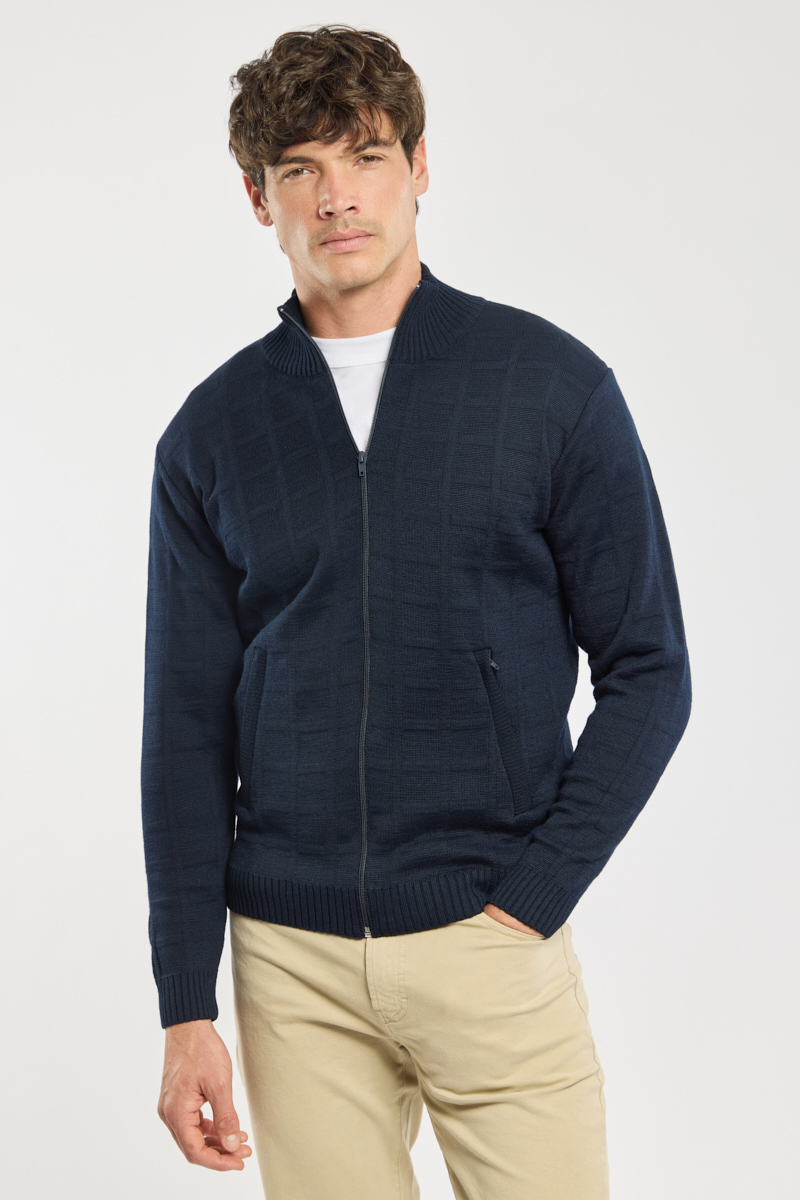 Cardigan zippé Bérac, GUY DE BERAC