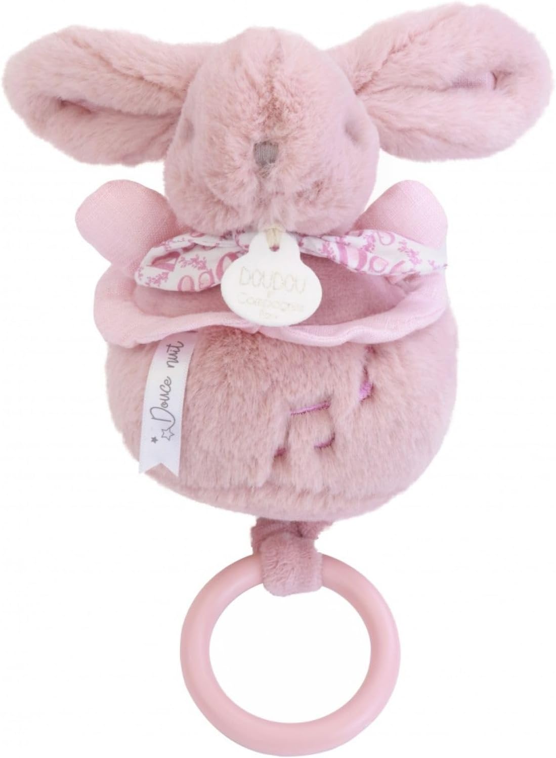 LAPIN DOUDOU - Boite à musique rose, DOUDOU ET COMPAGNIE
