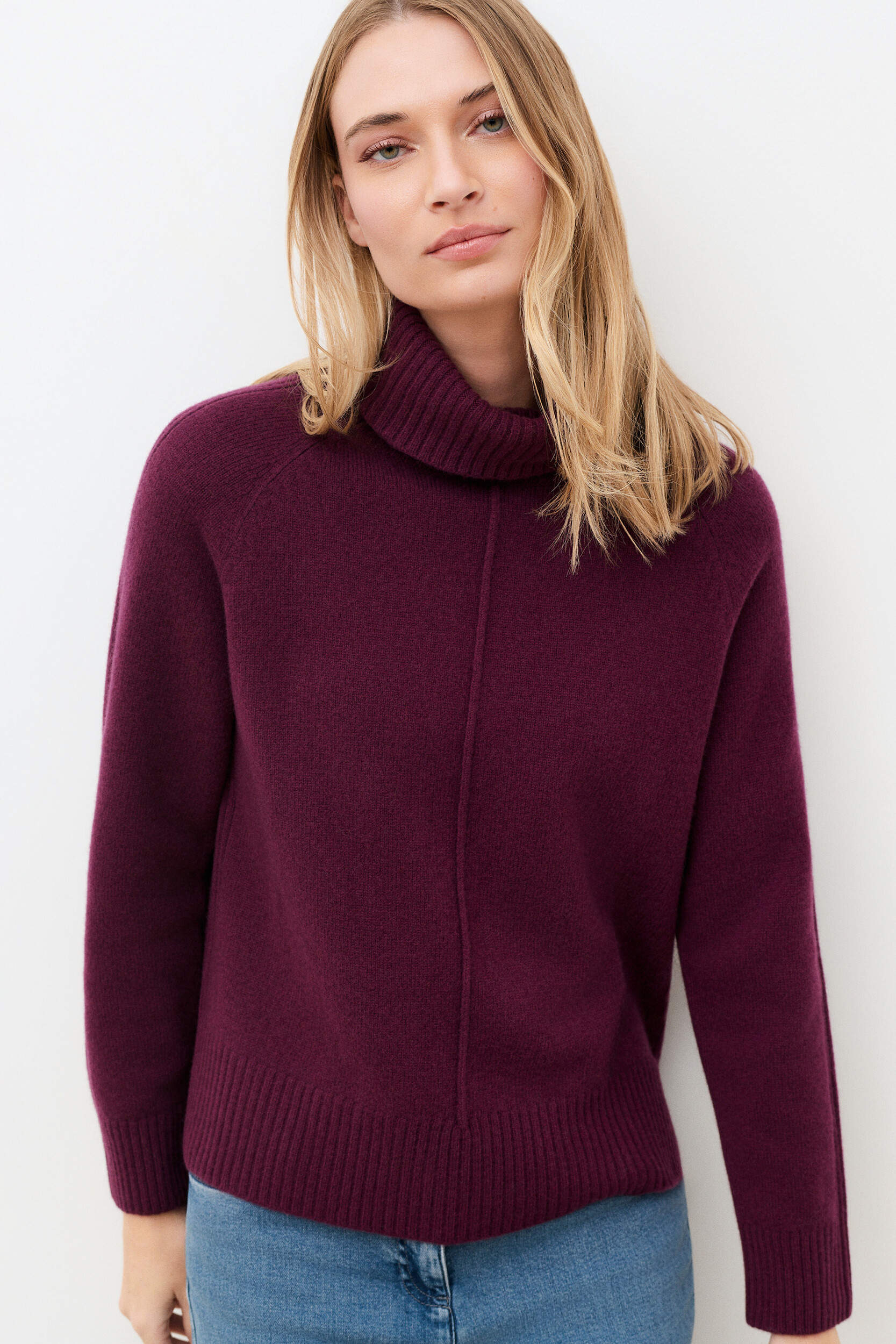 Pull droit col roulé MROD, CAROLL