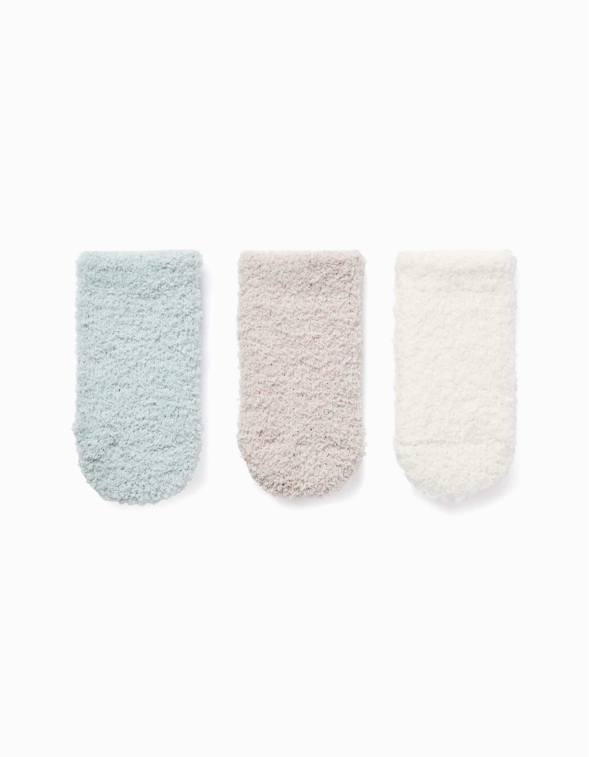 2 paires de chaussettes en chenille, ZIPPY