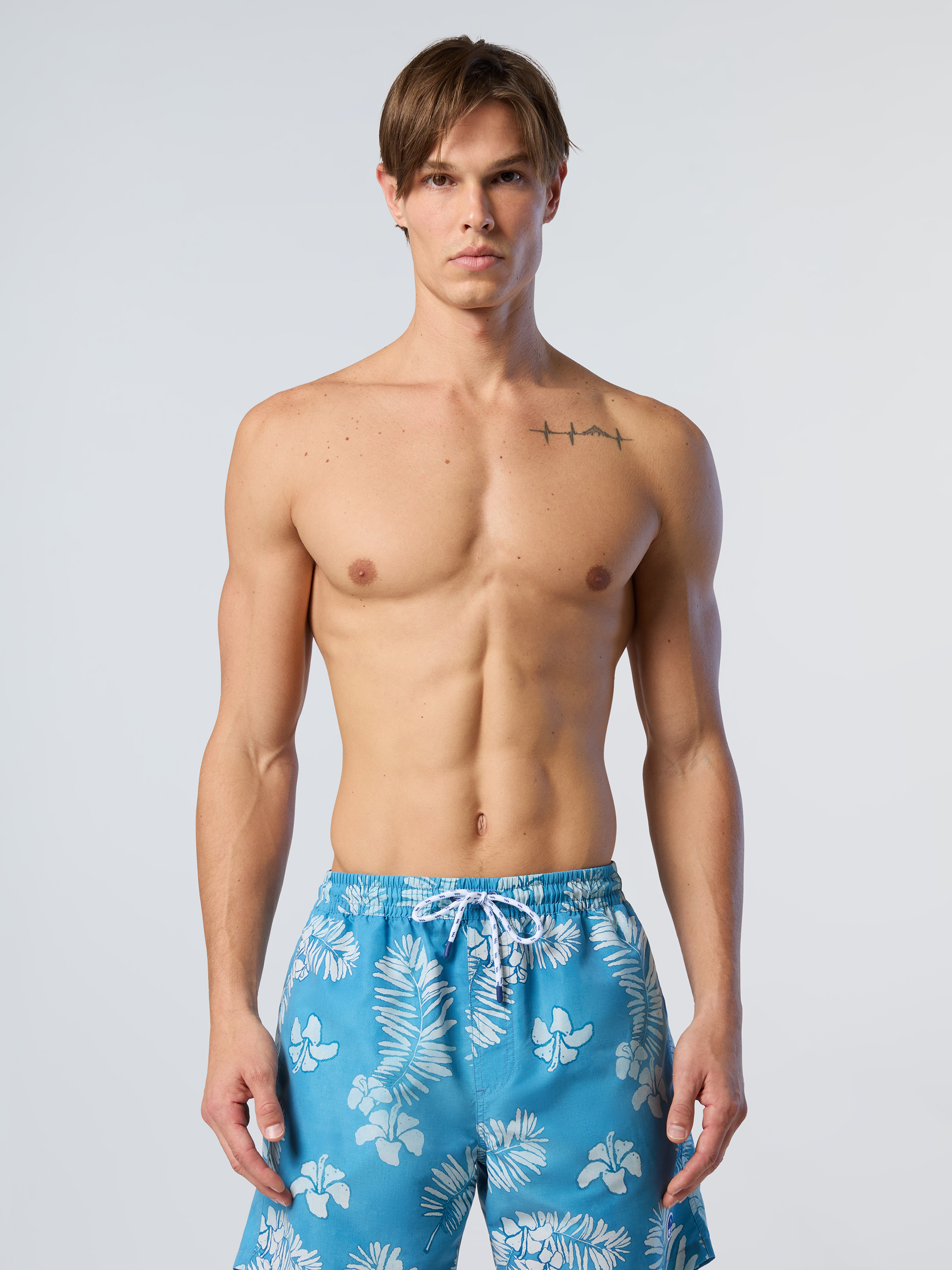 Short de bain imprimé peau de pêche, NORTH SAILS