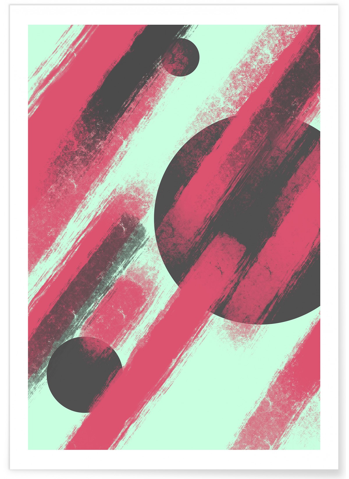Affiche Abstract Color 3, L'AFFICHERIE