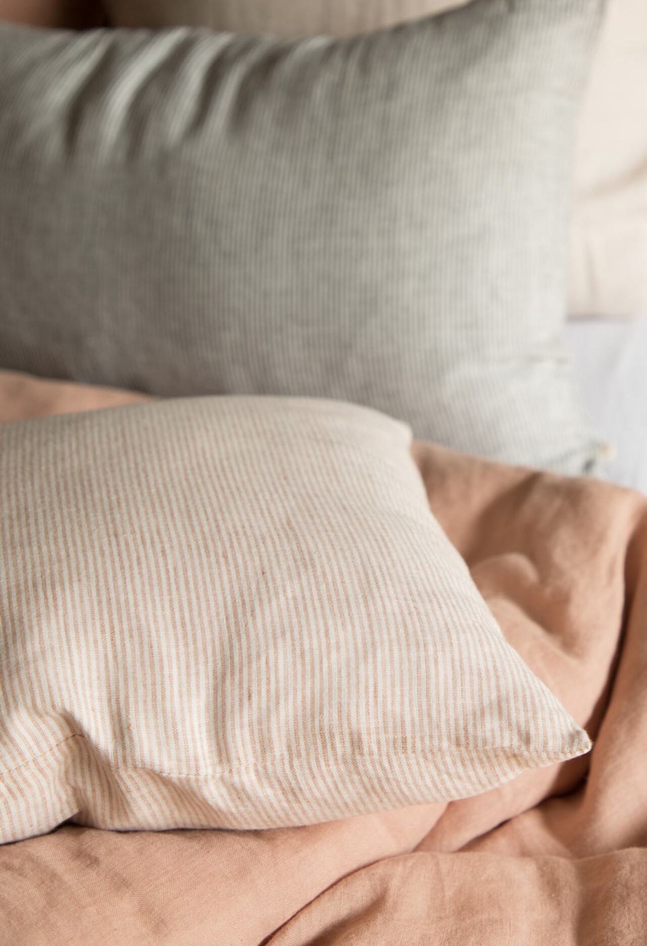 Housse de coussin Sao Paulo en lin lavé, GABRIELLE PARIS
