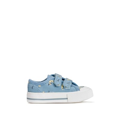 Kids Recycled Canvas Trainers with Touch 'n' Close Fastening LA REDOUTE COLLECTIONS