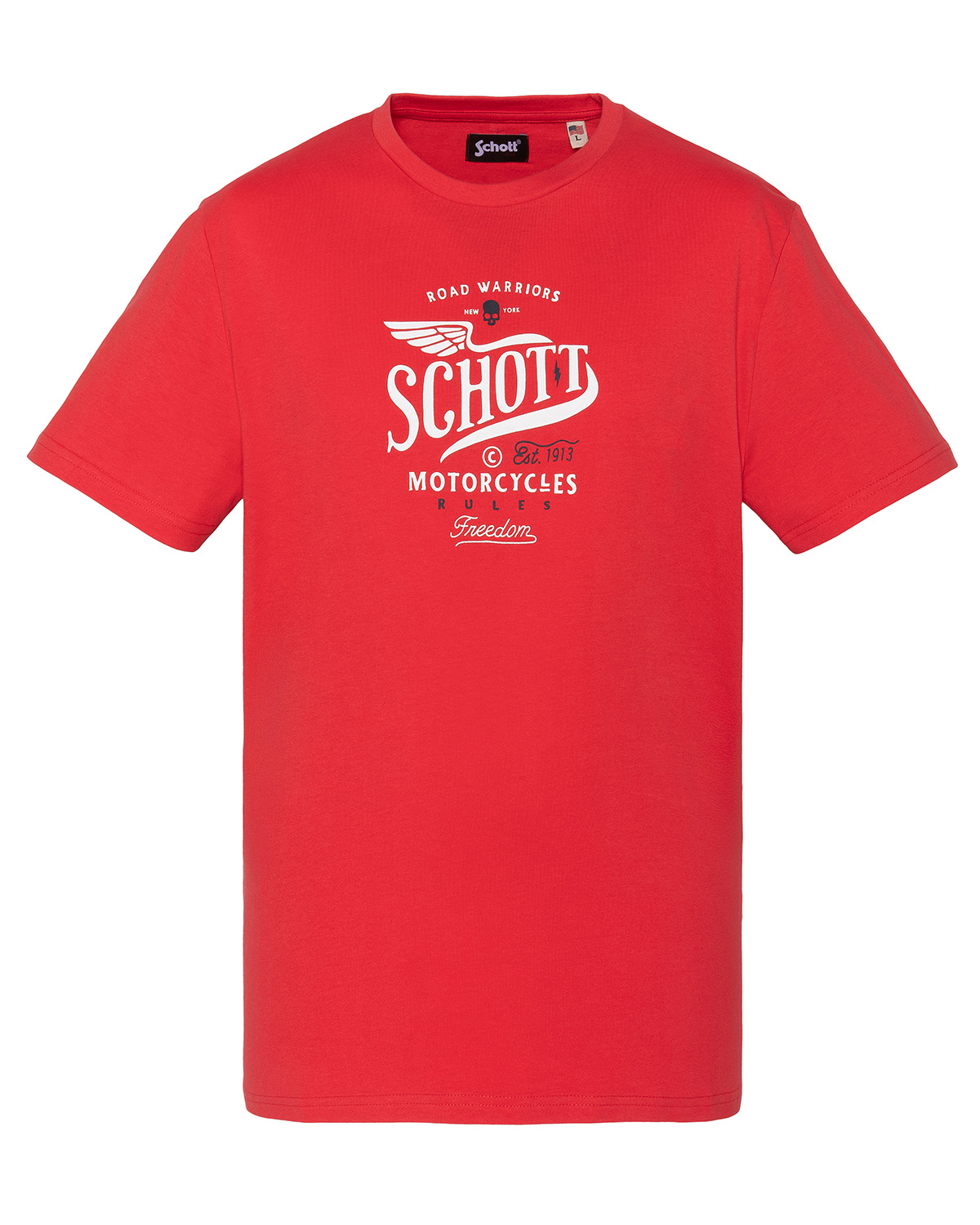 T-shirt imprimé Schott Motorcycles, SCHOTT