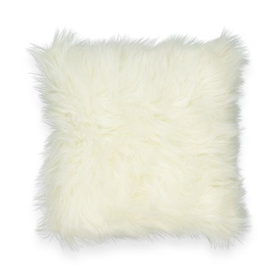 Livio Cushion Cover with Faux-Fur Front SO'HOME