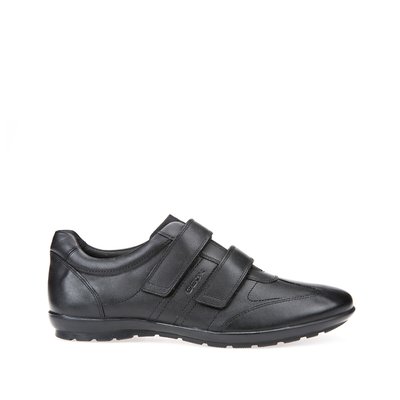 Symbol Leather Touch 'n' Close Trainers GEOX