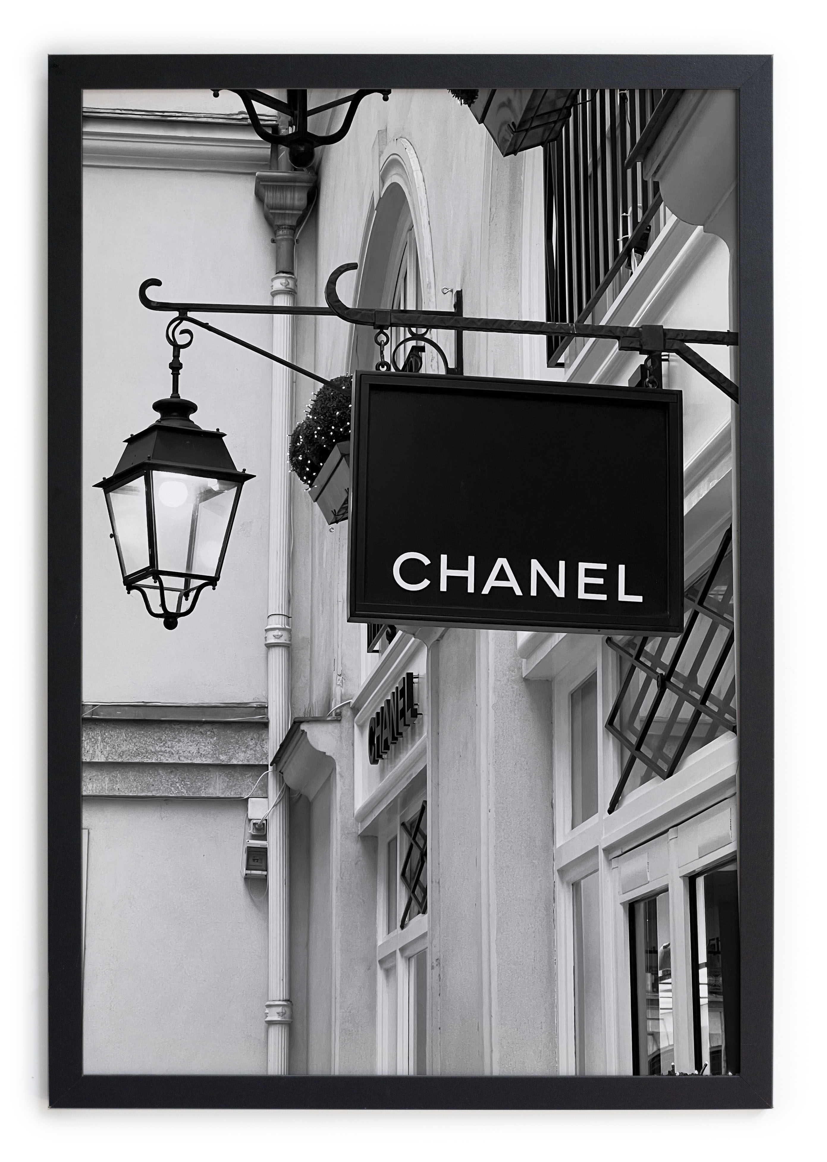Tableau avec cadre noir 40x30 Numéro 2, REALLY NICE THINGS