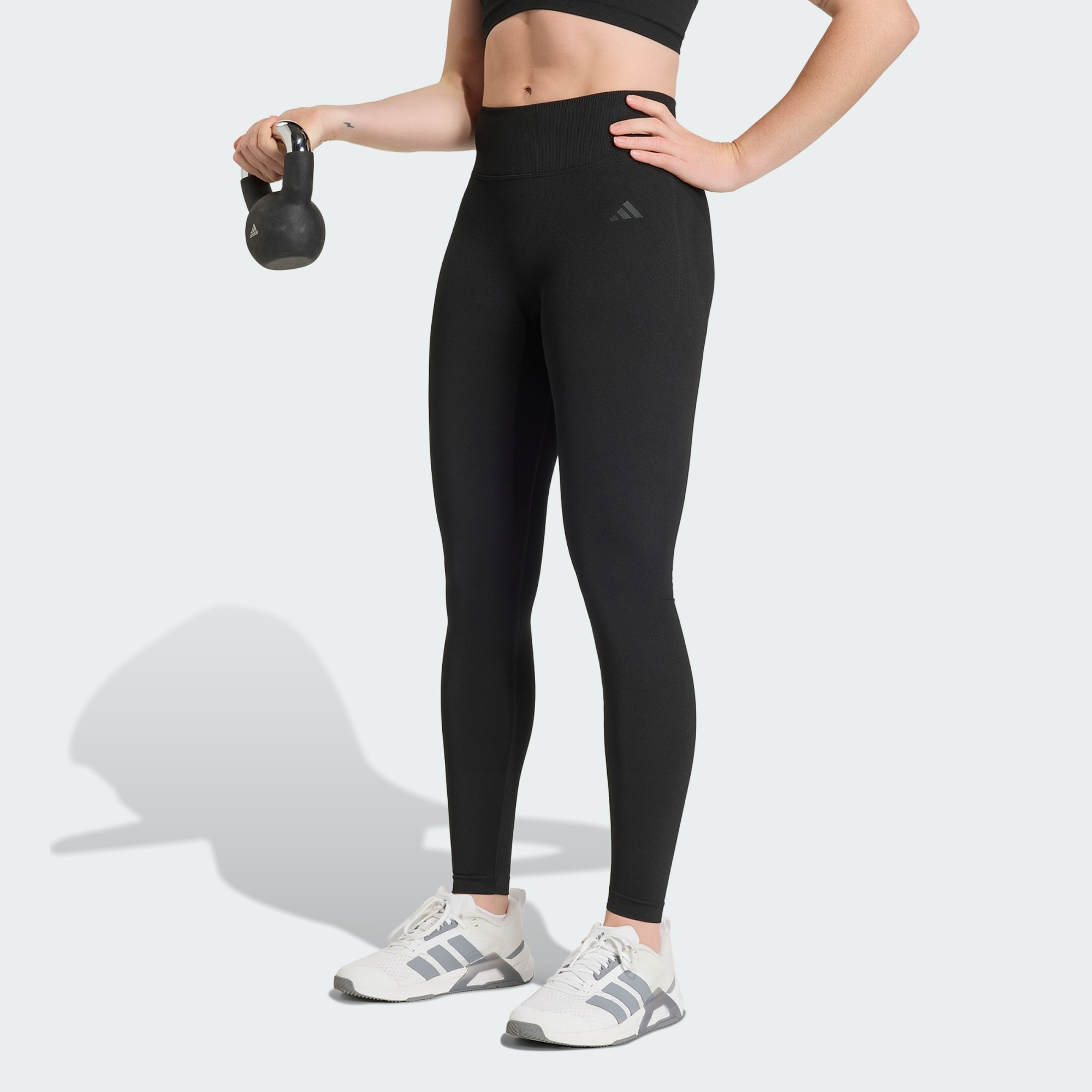 Legging 7/8 Workout Essentials Knit Scrunch, adidas Performance