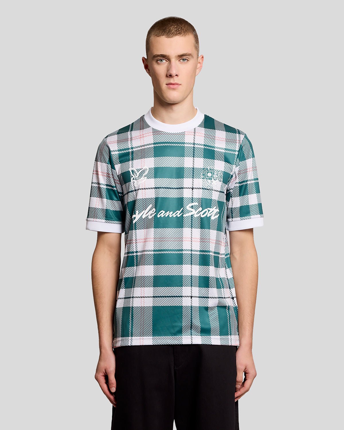 Maillot de football Sports à carreaux tartan, LYLE & SCOTT
