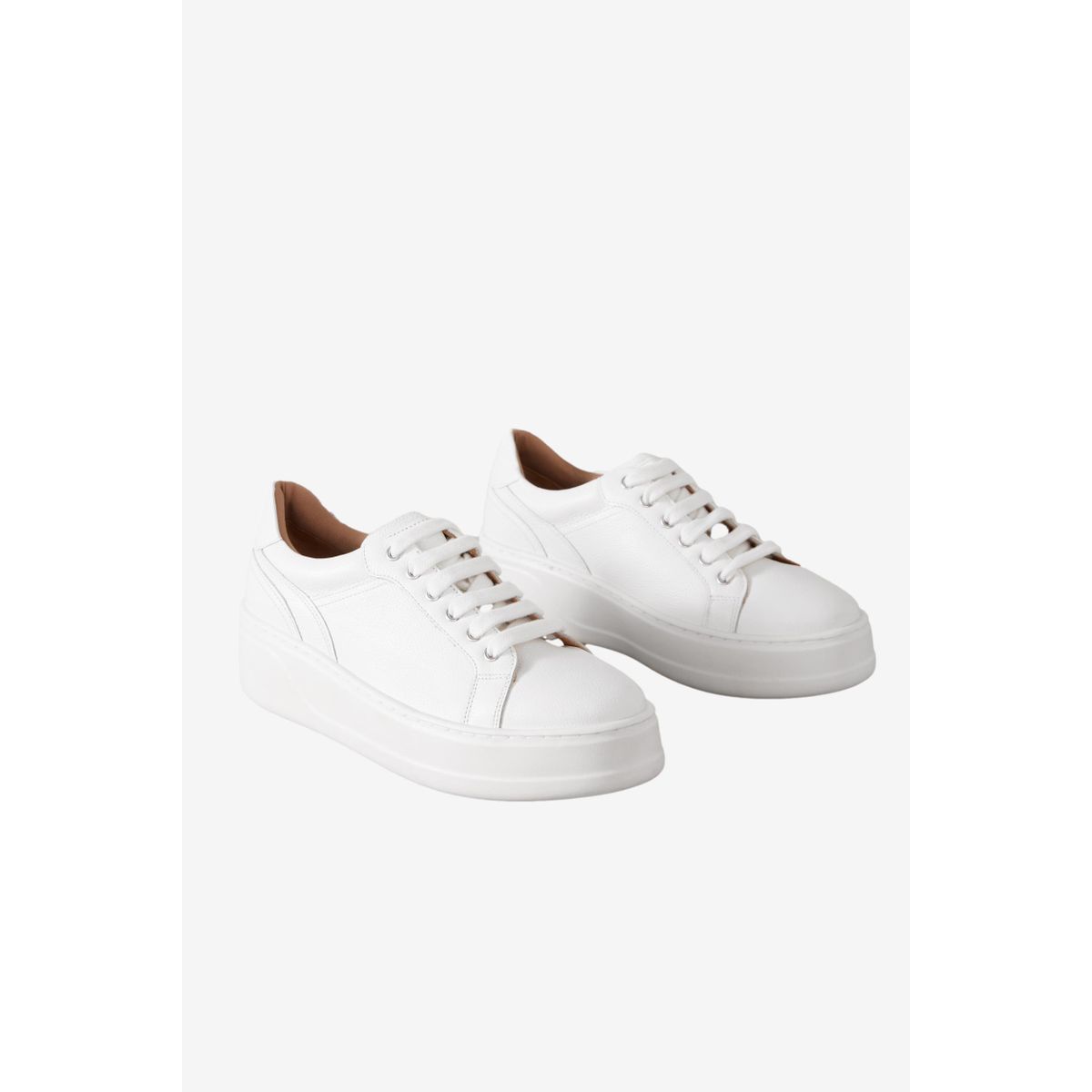 Baskets compensées lacets, NEXT