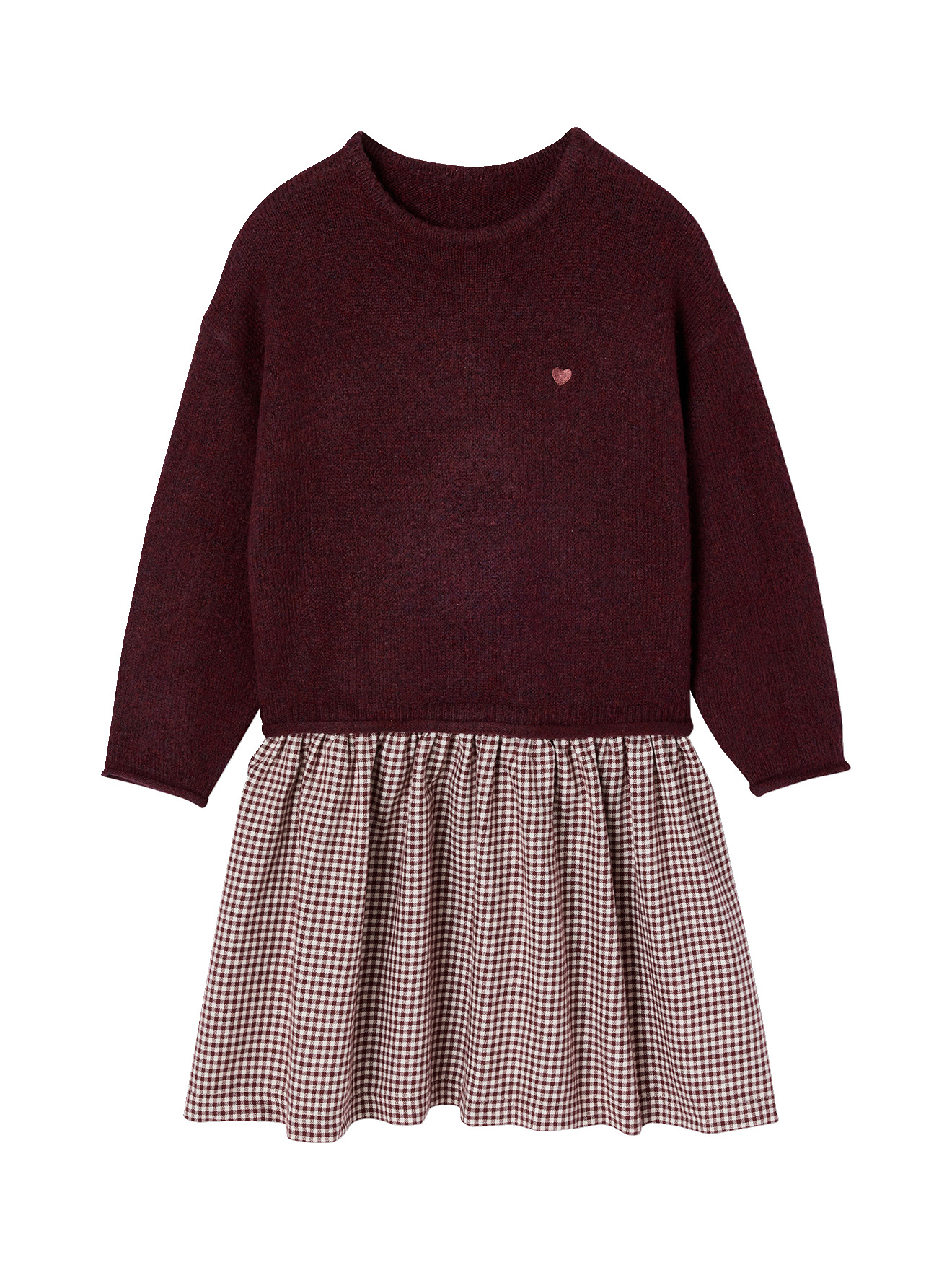 Robe 2 en 1 manches longues, VERTBAUDET