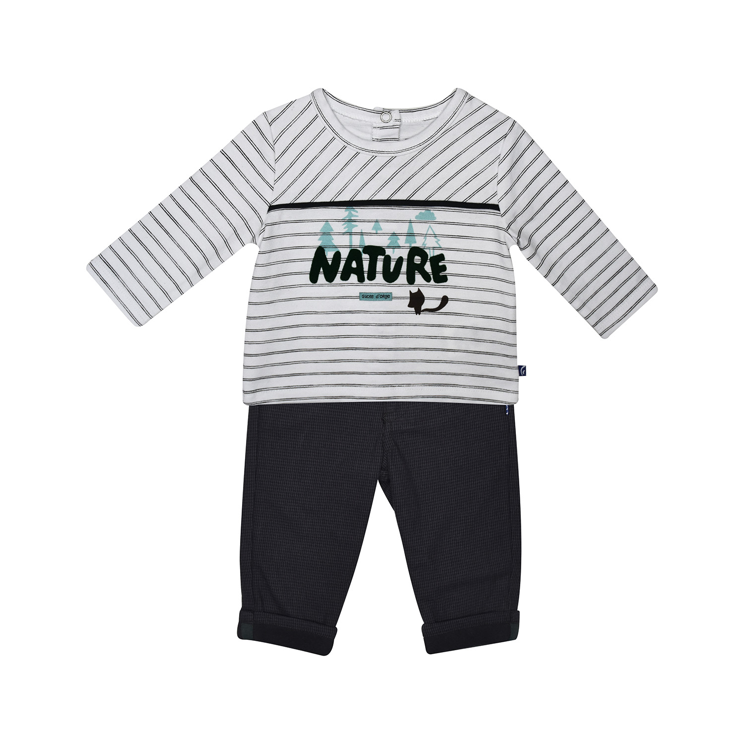 T shirt + pantalon fausto, SUCRE D'ORGE