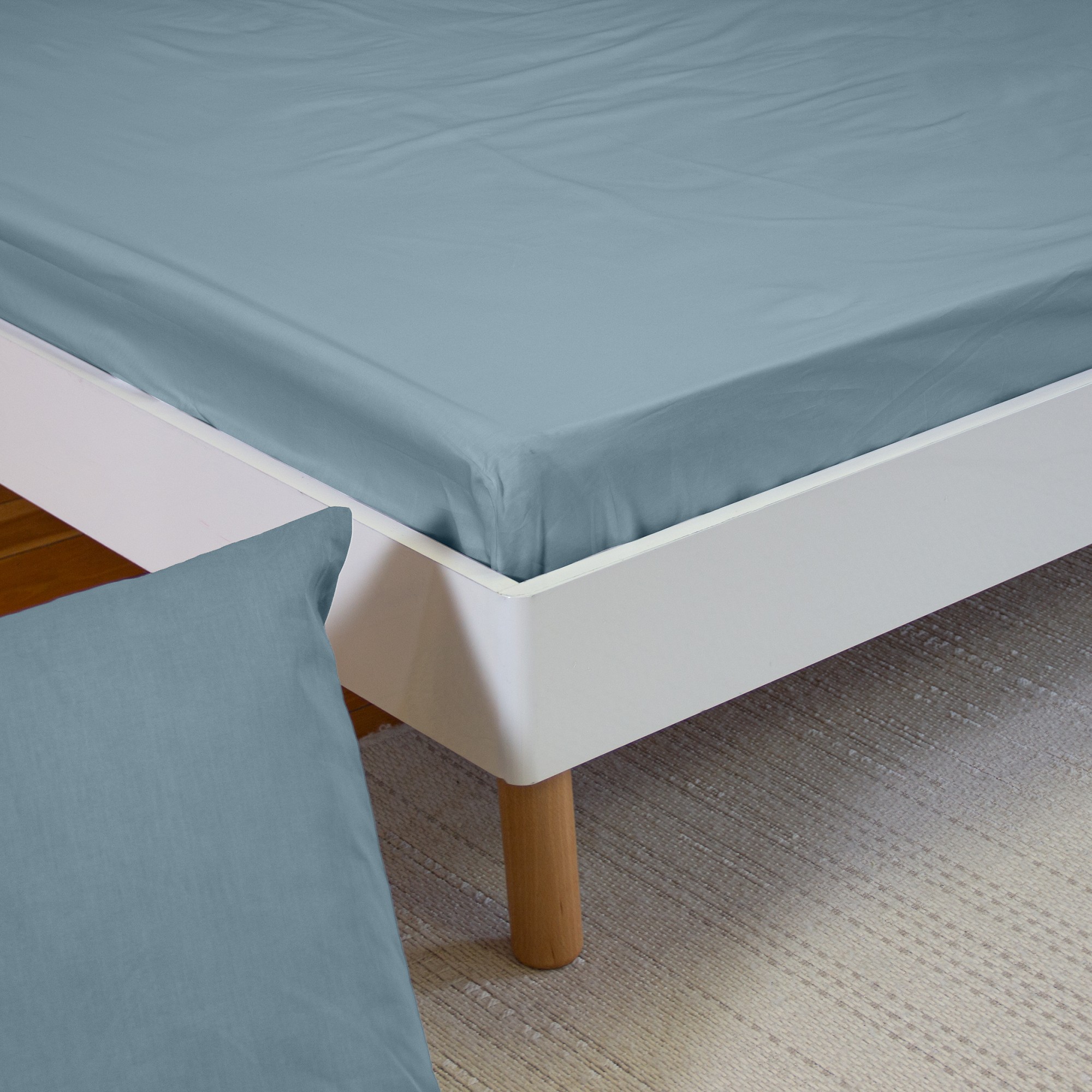 Drap Housse Percale de Coton, EDEN