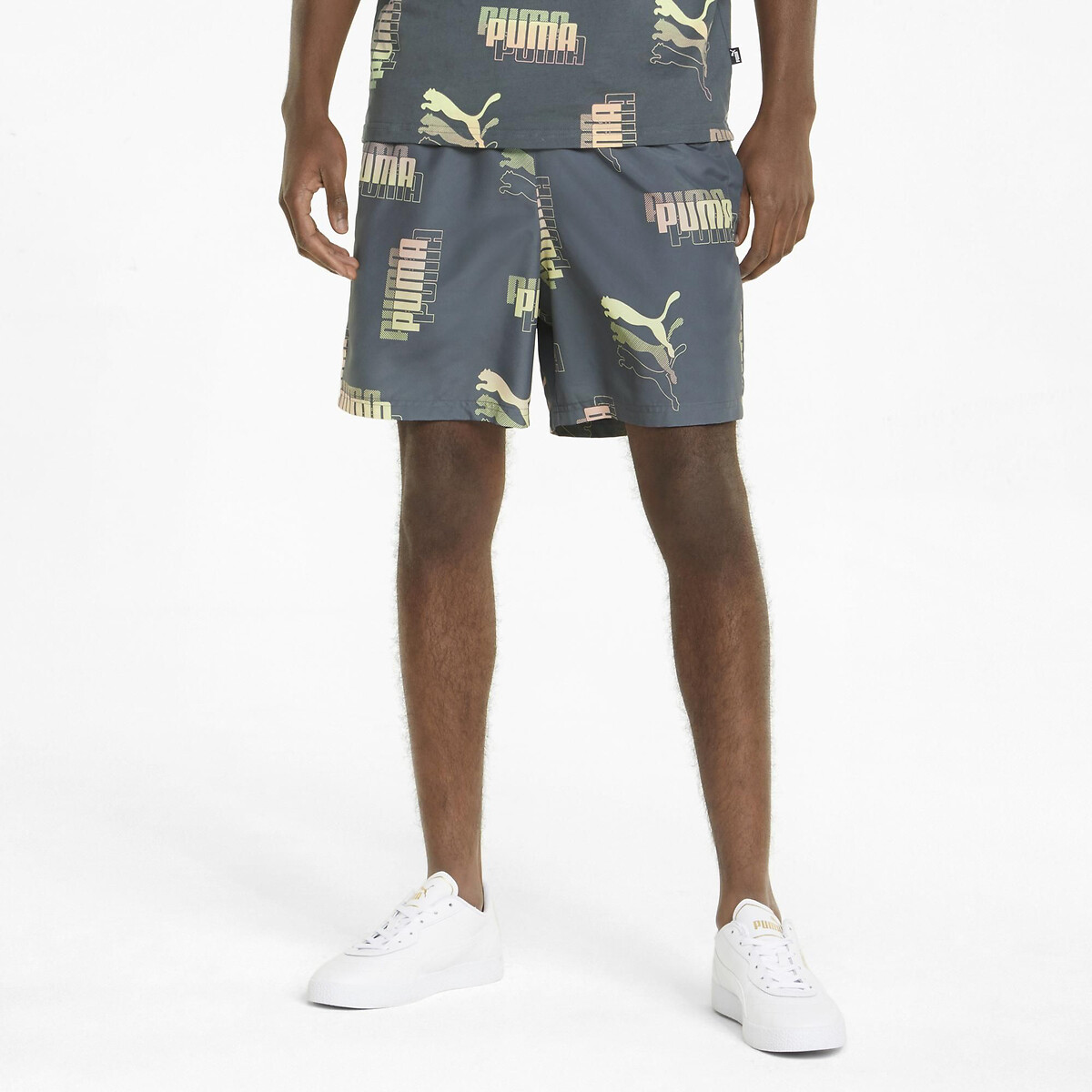 puma all over shorts