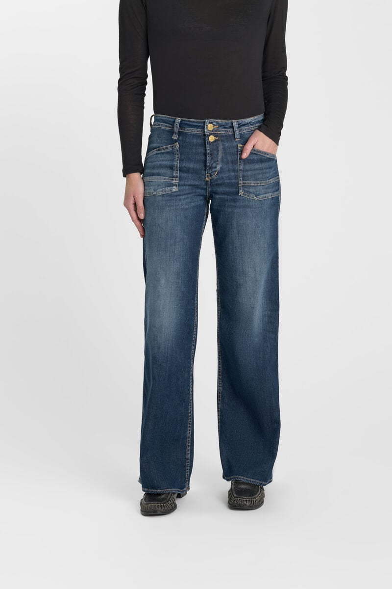 Jeans loose, large wide leg , longueur 34, LE TEMPS DES CERISES